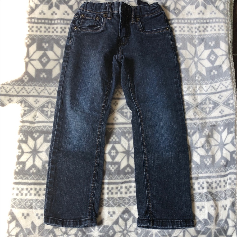 Kids Dark Blue Denim Jeans